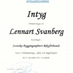 SBR 2014 Fuktutredning intyg